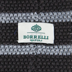 Luigi Borrelli Brown Striped Tie - 2.5" x 58" - (MD60TI121582)
