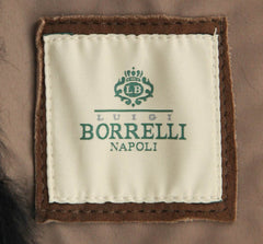 Luigi Borrelli Brown Jacket - Size 40 (US) / 50 (EU) - (OW01101G00160)