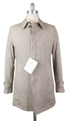 Luigi Borrelli Brown Shephard's Check Jacket - 40/50 - (OW2101G100660)
