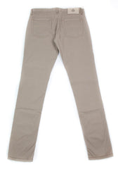 Luigi Borrelli Beige Solid Pants - Super Slim - 31/47 - (PAR29510543)