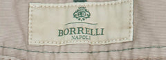 Luigi Borrelli Beige Solid Pants - Super Slim - 31/47 - (PAR29510543)