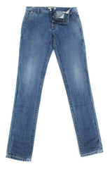 Luigi Borrelli Denim Blue Jeans - Super Slim -  33/49 - (PARJ01201M)