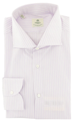 Luigi Borrelli Lavender Purple Shirt - Extra Slim