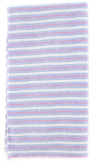 Luigi Borrelli Blue Striped Long Scarf - 66" x 27" - (LBSS12192)