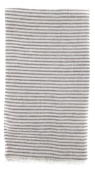 Luigi Borrelli Brown Striped Long Scarf - 27" x 66" - (LBSS1291)