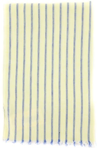 Luigi Borrelli Green Linen Scarf