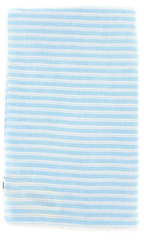 Luigi Borrelli Light Blue Linen Scarf