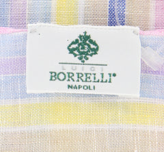 Luigi Borrelli Multi-Colored Striped Long Scarf - 52" x 27" - (LBSS12156)