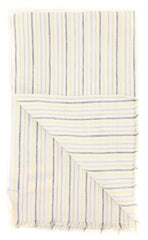 Luigi Borrelli Multi-Colored Striped Long Scarf - 60" x 27" - (LBSS12186)