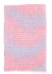 Luigi Borrelli Pink Striped Long Scarf - 27" x 62" - (LBSS1287)