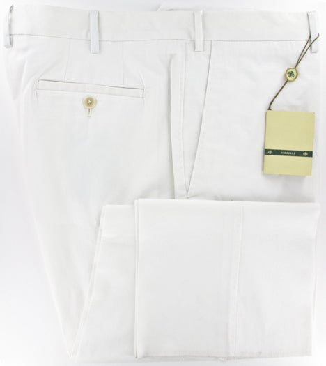 Luigi Borrelli White Pants 44/60