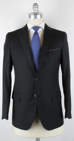 Luigi Borrelli Charcoal Gray Suit – Size: 46 US / 56 EU