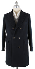 Luigi Borrelli Navy Blue Coat Size M (US) / 50 (EU)