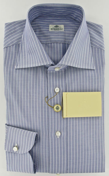 Borrelli Light Blue Shirt 16 / 41