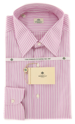 Luigi Borrelli Pink Shirt - 15.5 US / 39 EU