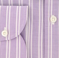 Borrelli Lavender Purple Shirt - Extra Slim - 17/43 - (EVTS4300GIANNI)