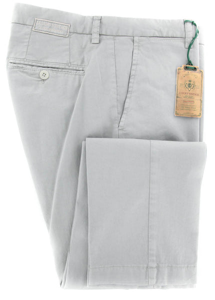 Luigi Borrelli Gray Pants - Extra Slim - 32/48 - (10SLIMCERNP012FANGO)