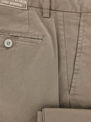 Borrelli Brown Pants - Extra Slim - 30/46 - (10SLIMCERNP012MANDORIA)