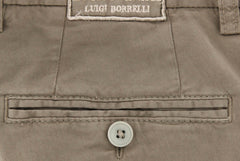 Borrelli Brown Pants - Extra Slim - 30/46 - (10SLIMCERNP012MANDORIA)