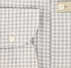 Borrelli Light Gray Shirt - Extra Slim - 15.75/40 - (EV415930VALERIO)