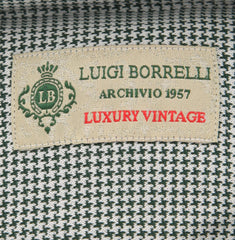 Luigi Borrelli Green Shirt - Extra Slim - XXL/XXL - (MA49350BENNY)