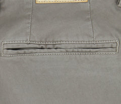 Luigi Borrelli Gray Solid Pants - 36/52 - (10SLIMCERN/LDY/MASTICE)