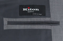 Kiton Gray Nail Head Jacket -  4 Button - 40/50 - (UG0CP04/7F3007)