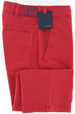 Incotex Red Pants – Size: 30 US / 46 EU