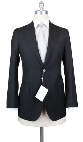Orazio Luciano Charcoal Gray Suit - 48 US / 58 EU