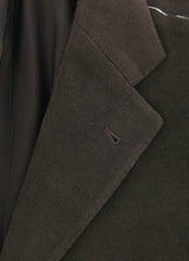 Orazio Luciano Brown Cotton Solid Sportcoat - 38/48 - (182603)