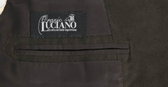 Orazio Luciano Brown Cotton Solid Sportcoat - 38/48 - (182603)