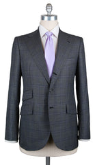 Orazio Luciano Gray Wool Plaid Suit - 38/48 - (FINTO3B843269R7)