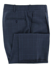 Orazio Luciano Blue Wool Plaid Suit - (AUSUIT3BX7) - Parent