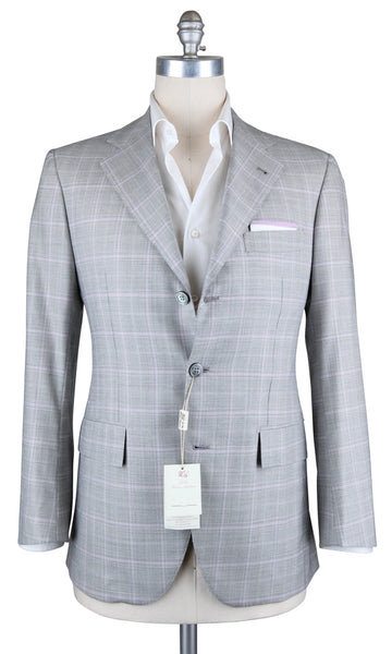 Orazio Luciano Light Gray Sportcoat -  38/48 - (FINTO3BOTTONI3801511)