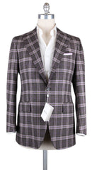 Orazio Luciano Brown Wool Plaid Sportcoat - 38/48 - (436069)