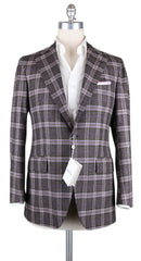 Orazio Luciano Brown Wool Plaid Sportcoat - 42/52 - (436069)