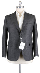 Orazio Luciano Gray Cashmere Solid Sportcoat - 48/58 - (WPR002)