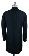 Orazio Luciano Navy Blue Water Repellent Raincoat - (JKTX3) - Parent