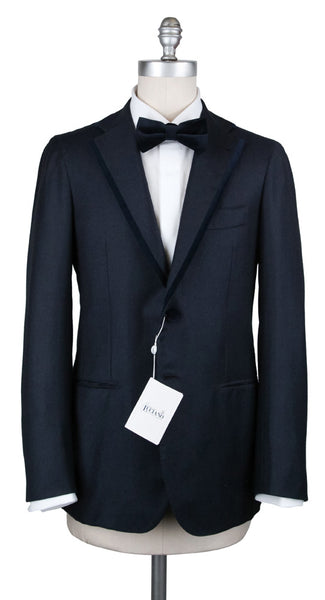 Orazio Luciano Navy Blue Wool Tuxedo - (S111166) - Parent