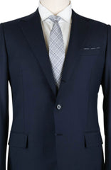 Principe d'Eleganza Navy Blue Wool Suit - 46/56 - (FDL8136015568R7)