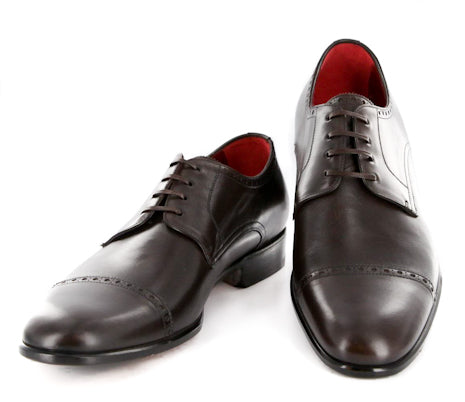 Paolo Scafora Dark Brown Shoes – Size: 8 US / 7 UK