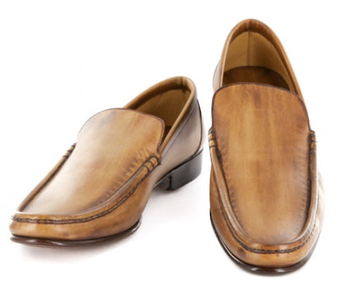 Paolo Scafora Caramel Brown Shoes – Size: 6.5 US / 5.5 UK