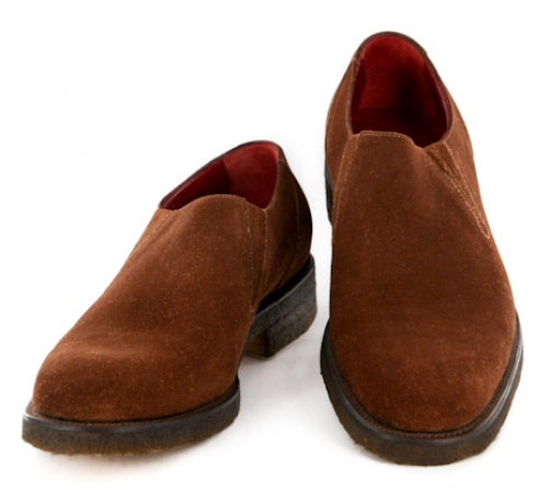 Paolo Scafora Brown Shoes - Loafers - 7.5/6.5 - (GENRUSS/GY/103TMORO)