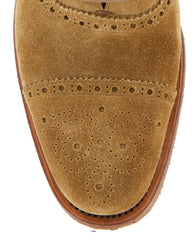 Paolo Scafora Beige Shoes - Cap Toe Lace Ups - 7.5/6.5 - (P/GY/06NOIX)