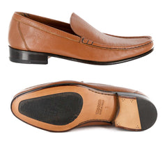 Paolo Scafora Caramel Brown Shoes - Loafers - 7/6 - (M/TUB/TB01CUOIO)
