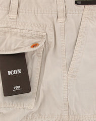 PT Pantaloni Torino Beige Solid Pants - Full - (COPTCAEB41) - Parent