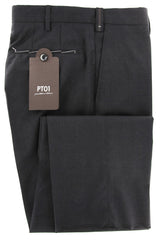 PT Pantaloni Torino Charcoal Gray Pants - 40/56 - (COSF01C091260)