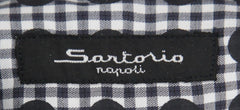 Sartorio Napoli Black Polka Dot Shirt - Slim - (SA-FNCYX5) - Parent