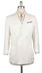 Sartorio Napoli White Solid Sportcoat - 40/50 - (SA1027172)