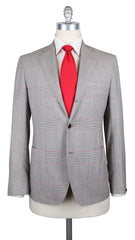 Sartorio Napoli Light Brown Wool Window Pane Suit - 42/52 - (SA919172)